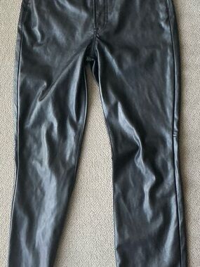 GAP Black Vintage Slim High Rise Pants